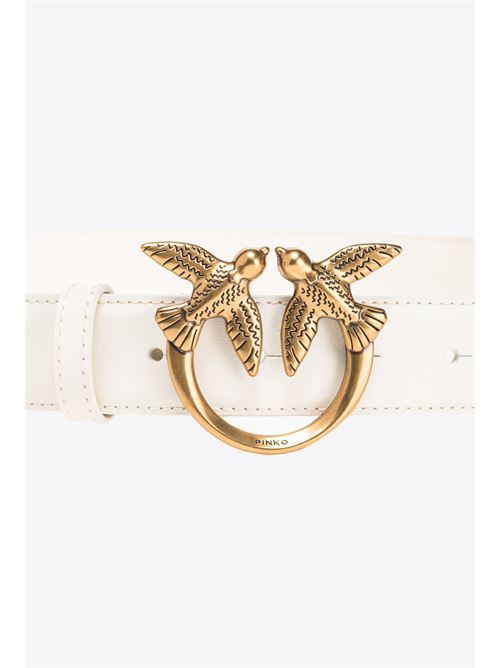 cintura love birds in pelle 3cm Pinko | 100125 A0F1Z14Q